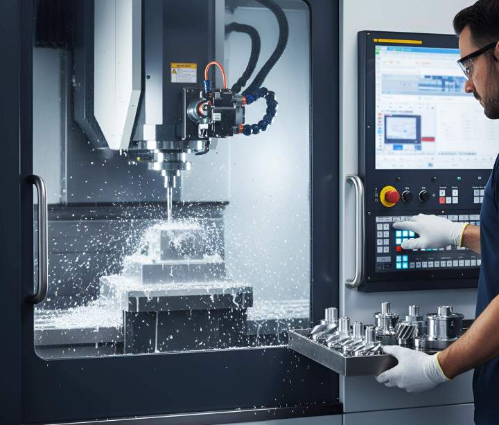 Usinage et fraisage de pièces techniques